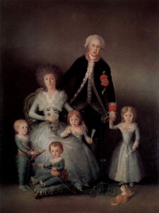 O familie in viziunea pictorului spaniol Francisco José de Goya y Lucientes