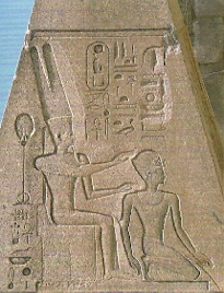 Hatshepsut si zeul Amon